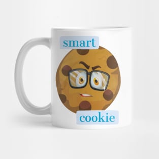 smart cookie black Mug